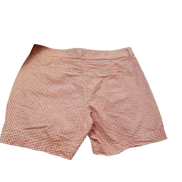 Old Navy Everyday Shorts High Waisted Pink Gingham/Pink Checked-Size 12 - Picture 8 of 9